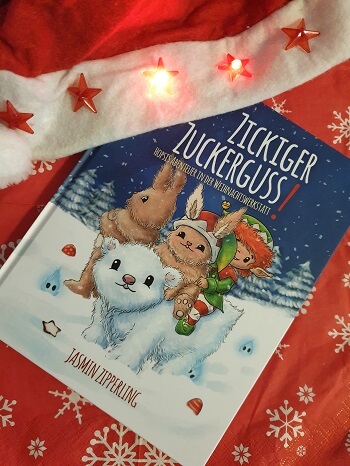 Zickiger Zuckerguss: Hopsis Abenteuer in der Weihnachtswerkstatt von Jasmin Zipperling