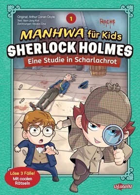 Manhwa für Kids: Sherlock Holmes (Band 1) - Eine Studie in Scharlachrot von Yeon-Jong Kim
